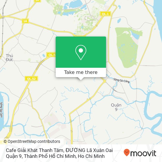 Cafe Giải Khát Thanh Tâm, ĐƯỜNG Lã Xuân Oai Quận 9, Thành Phố Hồ Chí Minh map