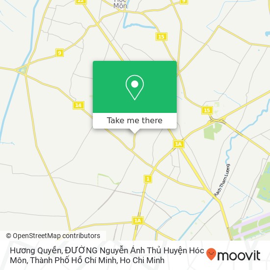 Hương Quyền, ĐƯỜNG Nguyễn Ảnh Thủ Huyện Hóc Môn, Thành Phố Hồ Chí Minh map