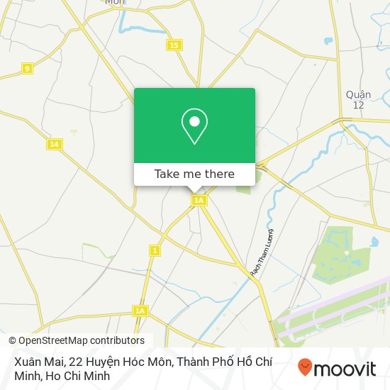 Xuân Mai, 22 Huyện Hóc Môn, Thành Phố Hồ Chí Minh map