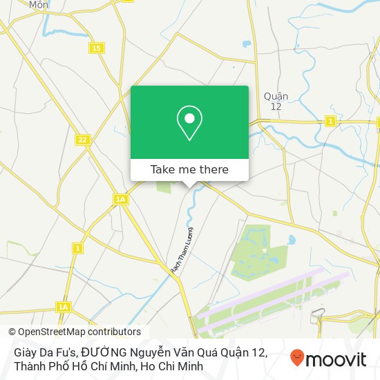 Giày Da Fu's, ĐƯỜNG Nguyễn Văn Quá Quận 12, Thành Phố Hồ Chí Minh map