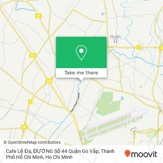 Cafe Lệ Đá, ĐƯỜNG Số 44 Quận Gò Vấp, Thành Phố Hồ Chí Minh map