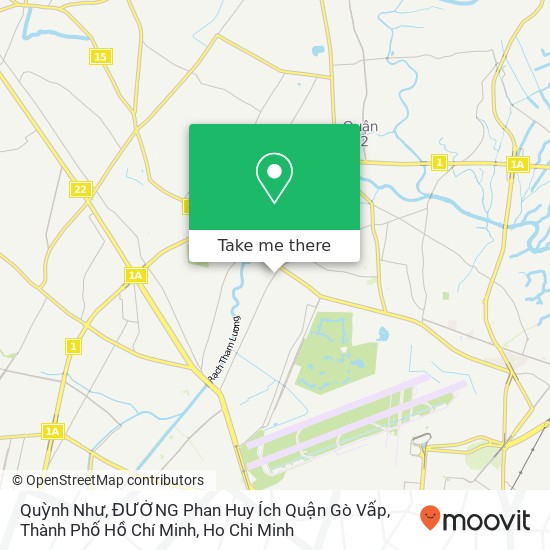 Quỳnh Như, ĐƯỜNG Phan Huy Ích Quận Gò Vấp, Thành Phố Hồ Chí Minh map