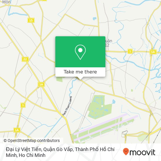 Đại Lý Việt Tiến, Quận Gò Vấp, Thành Phố Hồ Chí Minh map