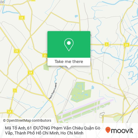 Mã Tố Anh, 61 ĐƯỜNG Phạm Văn Chiêu Quận Gò Vấp, Thành Phố Hồ Chí Minh map