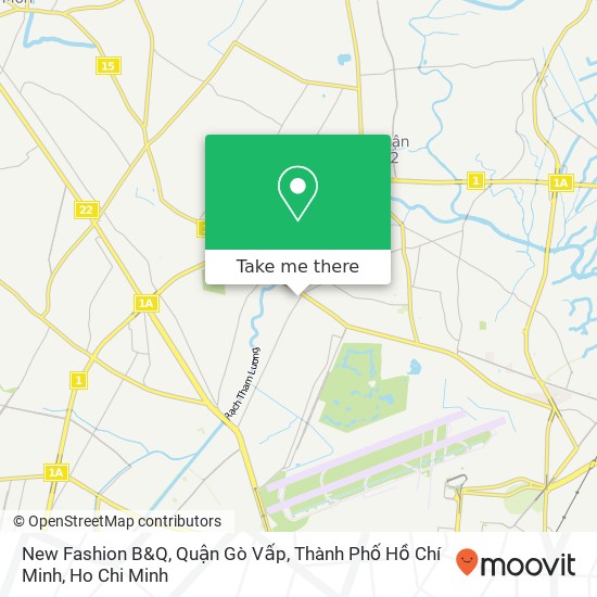 New Fashion B&Q, Quận Gò Vấp, Thành Phố Hồ Chí Minh map