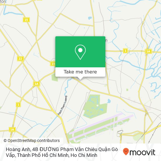 Hoàng Anh, 4B ĐƯỜNG Phạm Văn Chiêu Quận Gò Vấp, Thành Phố Hồ Chí Minh map