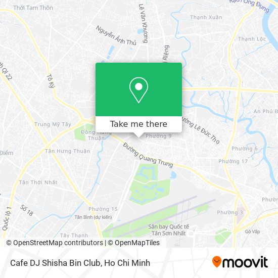 Cafe DJ Shisha Bin Club map