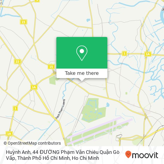 Huỳnh Anh, 44 ĐƯỜNG Phạm Văn Chiêu Quận Gò Vấp, Thành Phố Hồ Chí Minh map