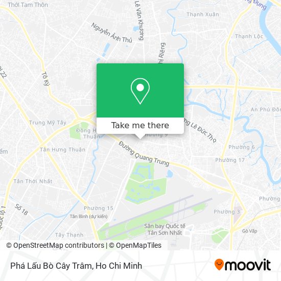 Phá Lấu Bò Cây Trâm map