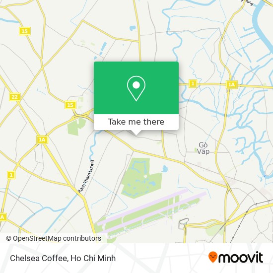 Chelsea Coffee map