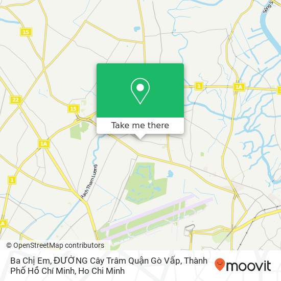 Ba Chị Em, ĐƯỜNG Cây Trâm Quận Gò Vấp, Thành Phố Hồ Chí Minh map