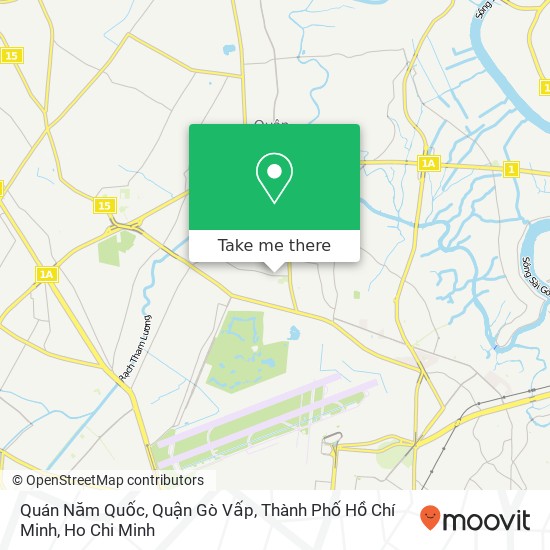 Quán Năm Quốc, Quận Gò Vấp, Thành Phố Hồ Chí Minh map