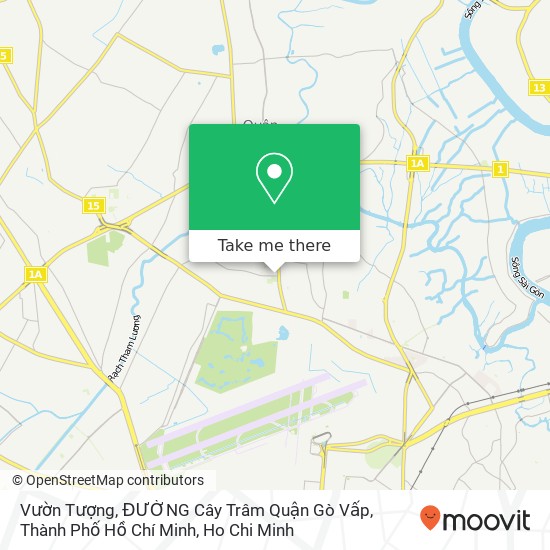 Vườn Tượng, ĐƯỜNG Cây Trâm Quận Gò Vấp, Thành Phố Hồ Chí Minh map