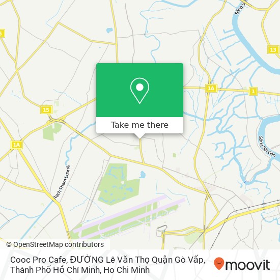 Cooc Pro Cafe, ĐƯỜNG Lê Văn Thọ Quận Gò Vấp, Thành Phố Hồ Chí Minh map