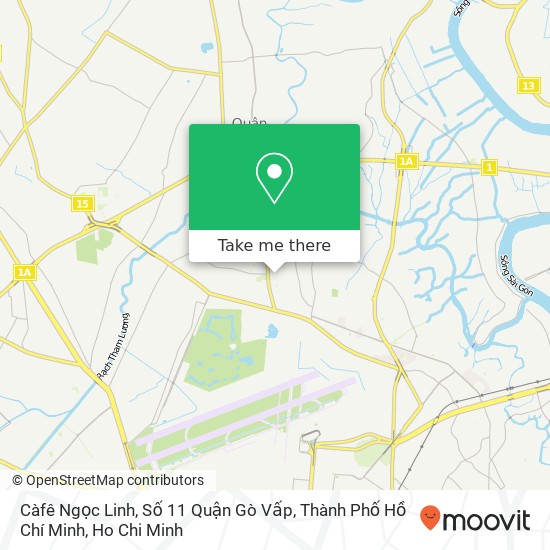Càfê Ngọc Linh, Số 11 Quận Gò Vấp, Thành Phố Hồ Chí Minh map