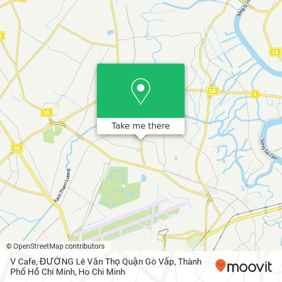 V Cafe, ĐƯỜNG Lê Văn Thọ Quận Gò Vấp, Thành Phố Hồ Chí Minh map