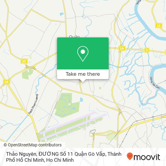 Thảo Nguyên, ĐƯỜNG Số 11 Quận Gò Vấp, Thành Phố Hồ Chí Minh map