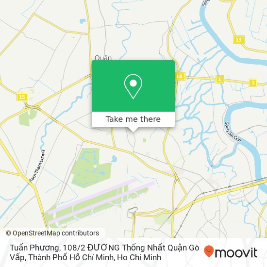 Tuấn Phương, 108 / 2 ĐƯỜNG Thống Nhất Quận Gò Vấp, Thành Phố Hồ Chí Minh map