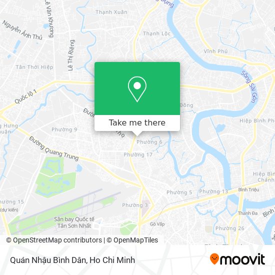 Quán Nhậu Bình Dân map