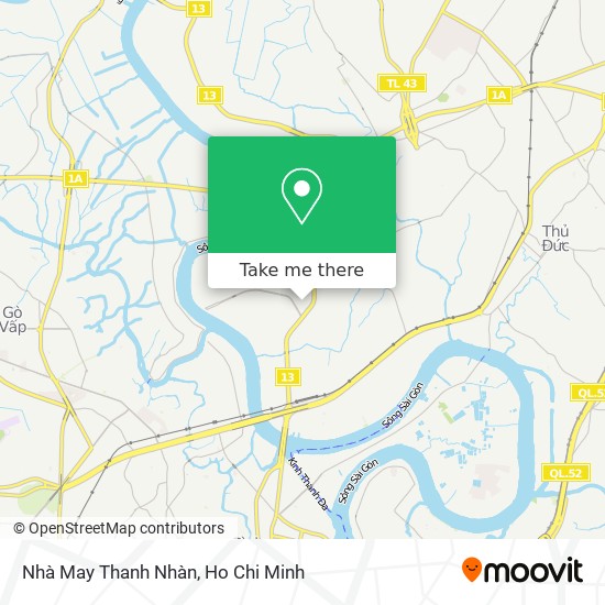 Nhà May Thanh Nhàn map