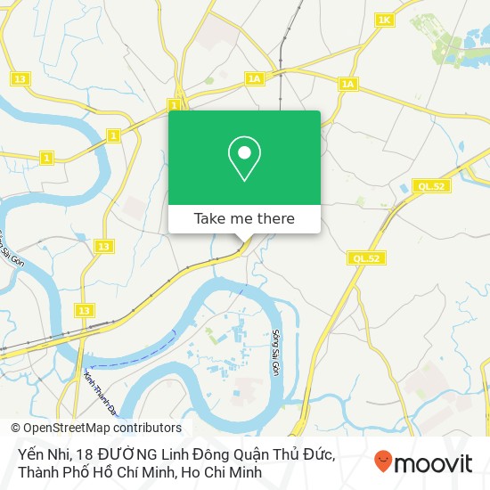 Yến Nhi, 18 ĐƯỜNG Linh Đông Quận Thủ Đức, Thành Phố Hồ Chí Minh map