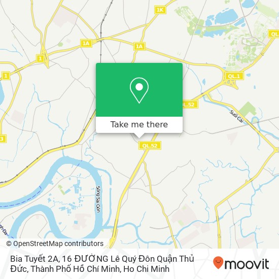 Bia Tuyết 2A, 16 ĐƯỜNG Lê Quý Đôn Quận Thủ Đức, Thành Phố Hồ Chí Minh map