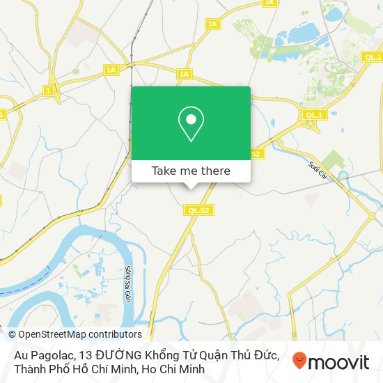 Au Pagolac, 13 ĐƯỜNG Khổng Tử Quận Thủ Đức, Thành Phố Hồ Chí Minh map