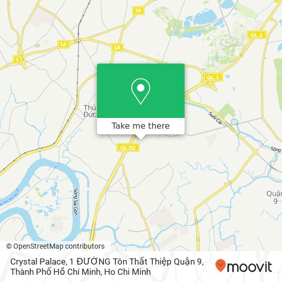 Crystal Palace, 1 ĐƯỜNG Tôn Thất Thiệp Quận 9, Thành Phố Hồ Chí Minh map