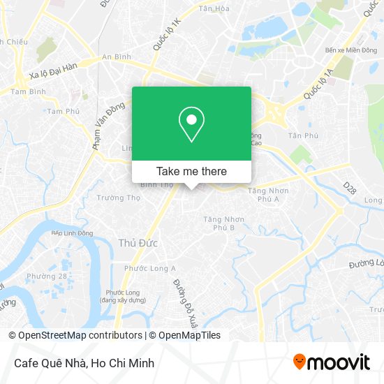 Cafe Quê Nhà map