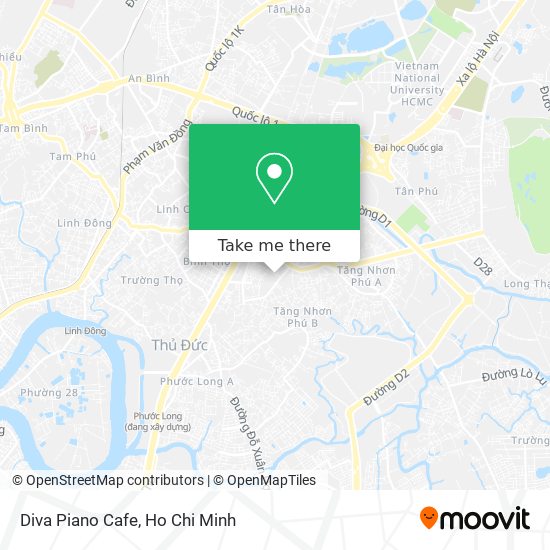 Diva Piano Cafe map