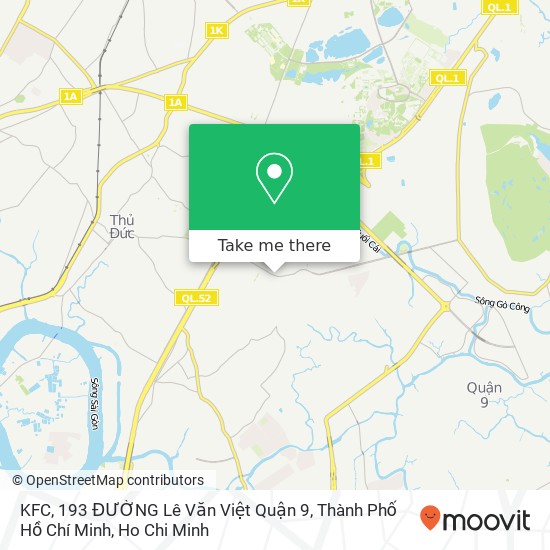 KFC, 193 ĐƯỜNG Lê Văn Việt Quận 9, Thành Phố Hồ Chí Minh map