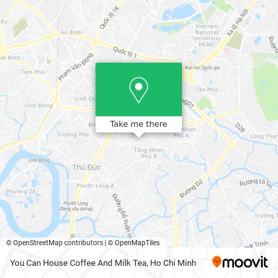 You Can House Coffee And Milk Tea map