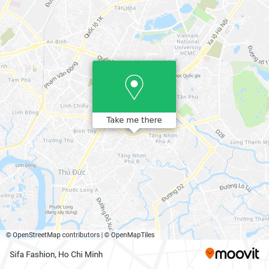 Sifa Fashion map