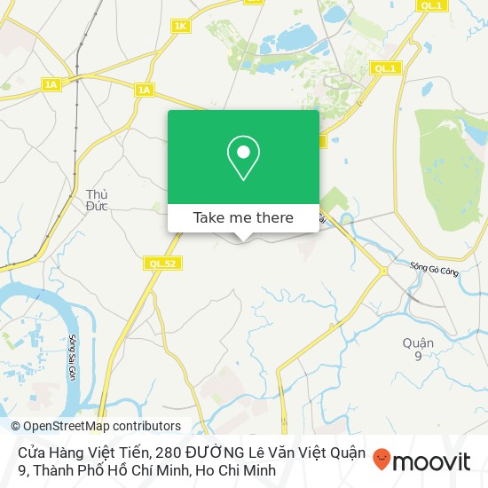 Cửa Hàng Việt Tiến, 280 ĐƯỜNG Lê Văn Việt Quận 9, Thành Phố Hồ Chí Minh map