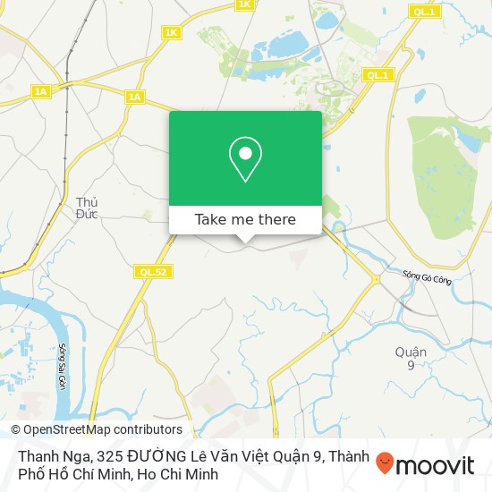 Thanh Nga, 325 ĐƯỜNG Lê Văn Việt Quận 9, Thành Phố Hồ Chí Minh map