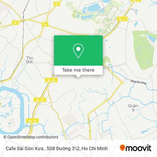 Cafe Sài Gòn Xưa , 508 Đường 3\2 map