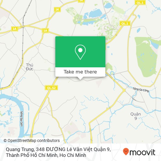 Quang Trung, 348 ĐƯỜNG Lê Văn Việt Quận 9, Thành Phố Hồ Chí Minh map