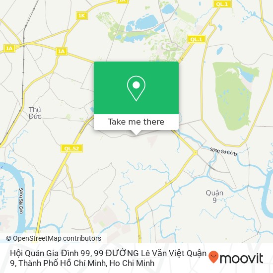 Hội Quán Gia Đình 99, 99 ĐƯỜNG Lê Văn Việt Quận 9, Thành Phố Hồ Chí Minh map