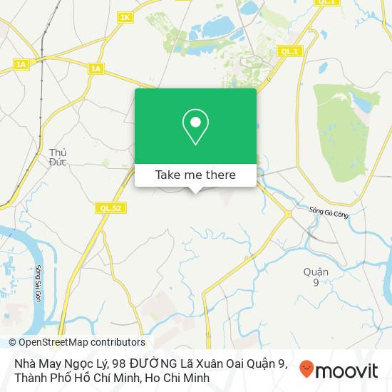 Nhà May Ngọc Lý, 98 ĐƯỜNG Lã Xuân Oai Quận 9, Thành Phố Hồ Chí Minh map