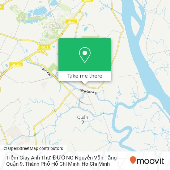 Tiệm Giày Anh Thư, ĐƯỜNG Nguyễn Văn Tăng Quận 9, Thành Phố Hồ Chí Minh map