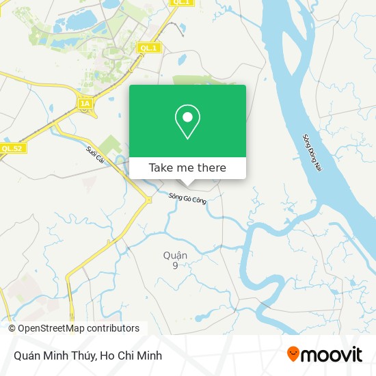 Quán Minh Thúy map