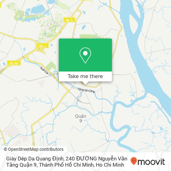 Giày Dép Da Quang Định, 240 ĐƯỜNG Nguyễn Văn Tăng Quận 9, Thành Phố Hồ Chí Minh map