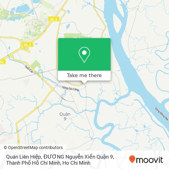 Quán Liên Hiệp, ĐƯỜNG Nguyễn Xiển Quận 9, Thành Phố Hồ Chí Minh map