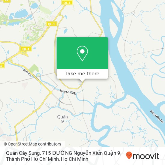 Quán Cây Sung, 715 ĐƯỜNG Nguyễn Xiển Quận 9, Thành Phố Hồ Chí Minh map