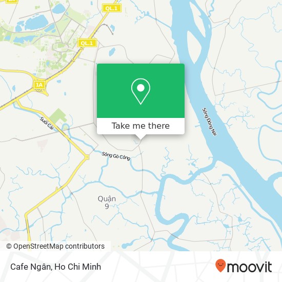 Cafe Ngân map