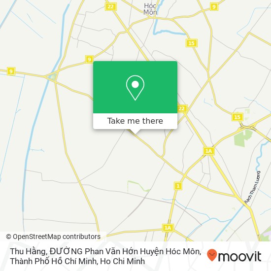 Thu Hằng, ĐƯỜNG Phan Văn Hớn Huyện Hóc Môn, Thành Phố Hồ Chí Minh map