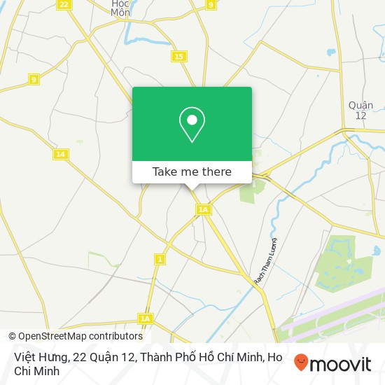 Việt Hưng, 22 Quận 12, Thành Phố Hồ Chí Minh map