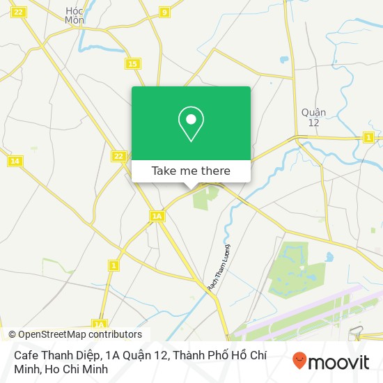 Cafe Thanh Diệp, 1A Quận 12, Thành Phố Hồ Chí Minh map