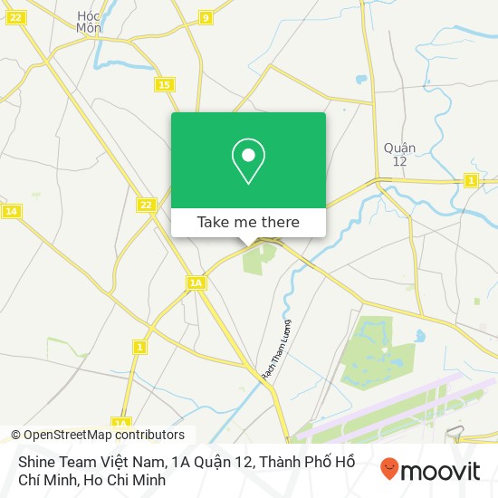 Shine Team Việt Nam, 1A Quận 12, Thành Phố Hồ Chí Minh map