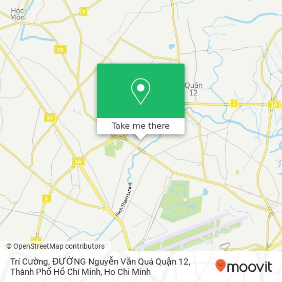 Trí Cường, ĐƯỜNG Nguyễn Văn Quá Quận 12, Thành Phố Hồ Chí Minh map